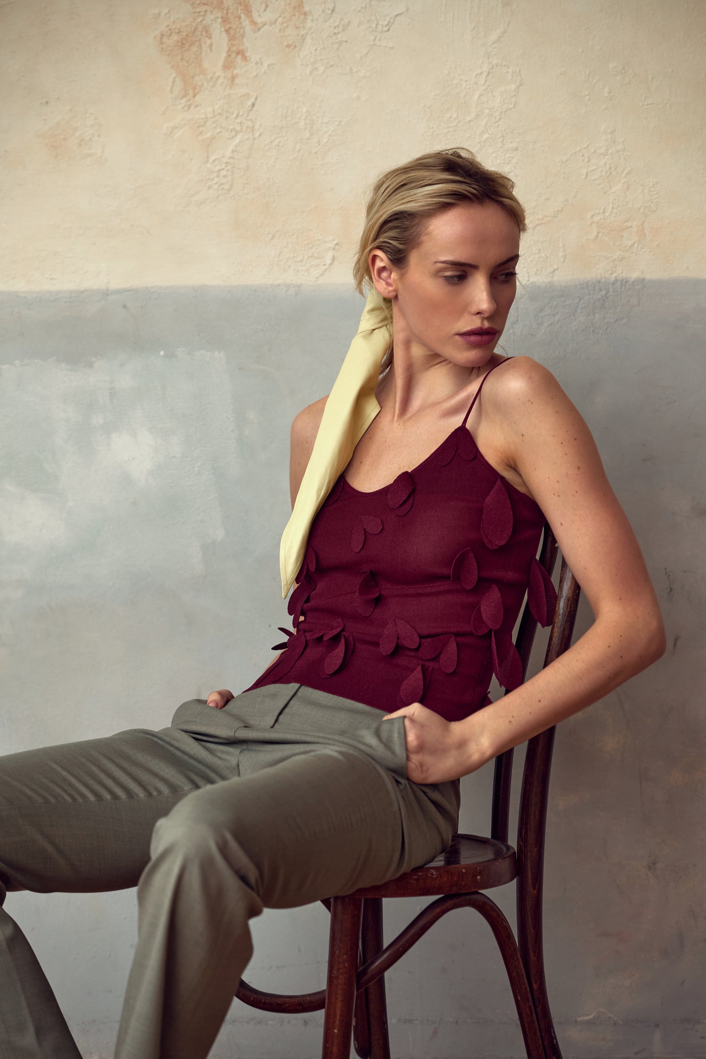 IVY TOP RED