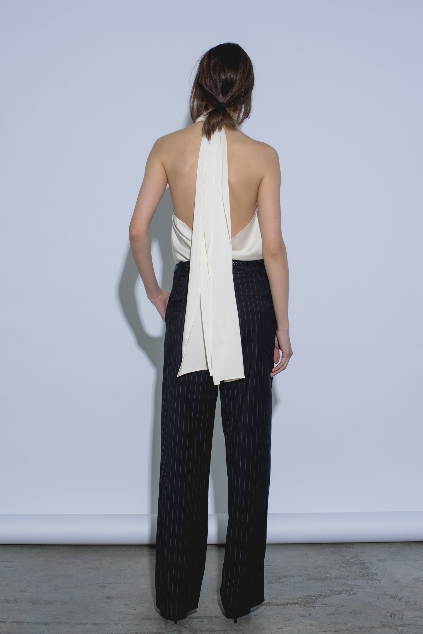 EDEN SCARF TOP VANILLA - Centre Piece