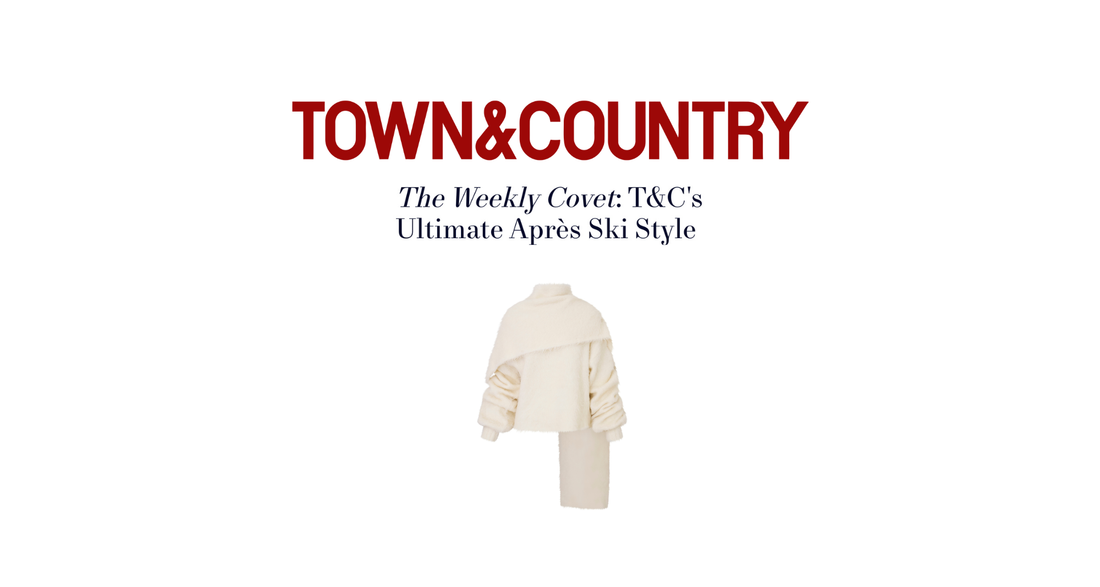 TOWN & COUNTRY: Hana Scarf Sweater