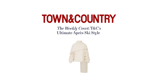 TOWN & COUNTRY: Hana Scarf Sweater