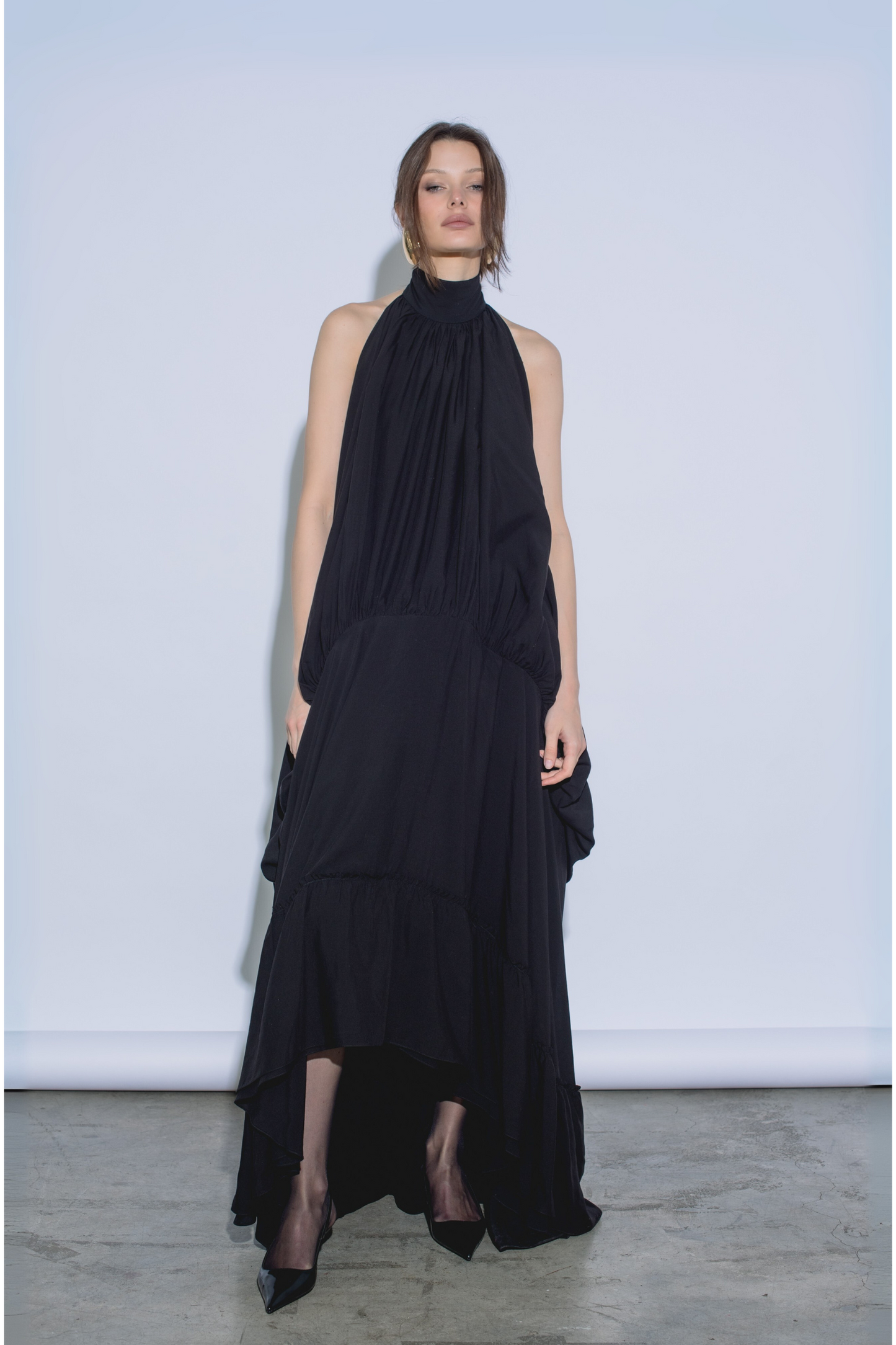 ALAYA MAXI DRESS BLACK
