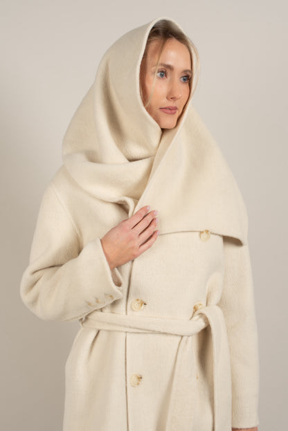 AMELIA SCARF COAT - Centre Piece