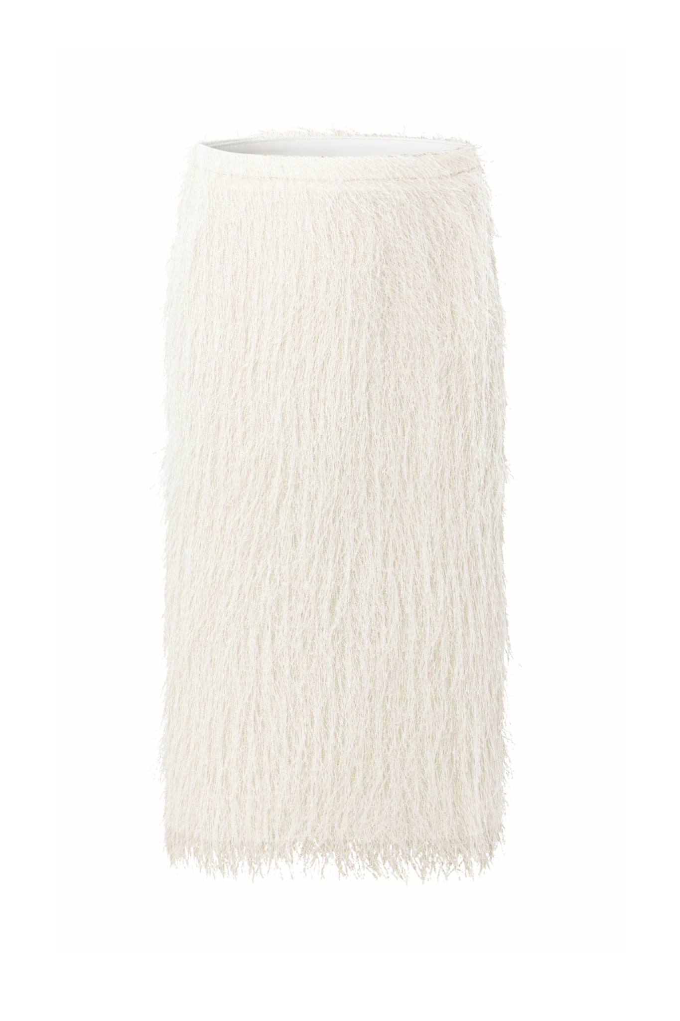 ROMEE FRINGE SKIRT WHITE