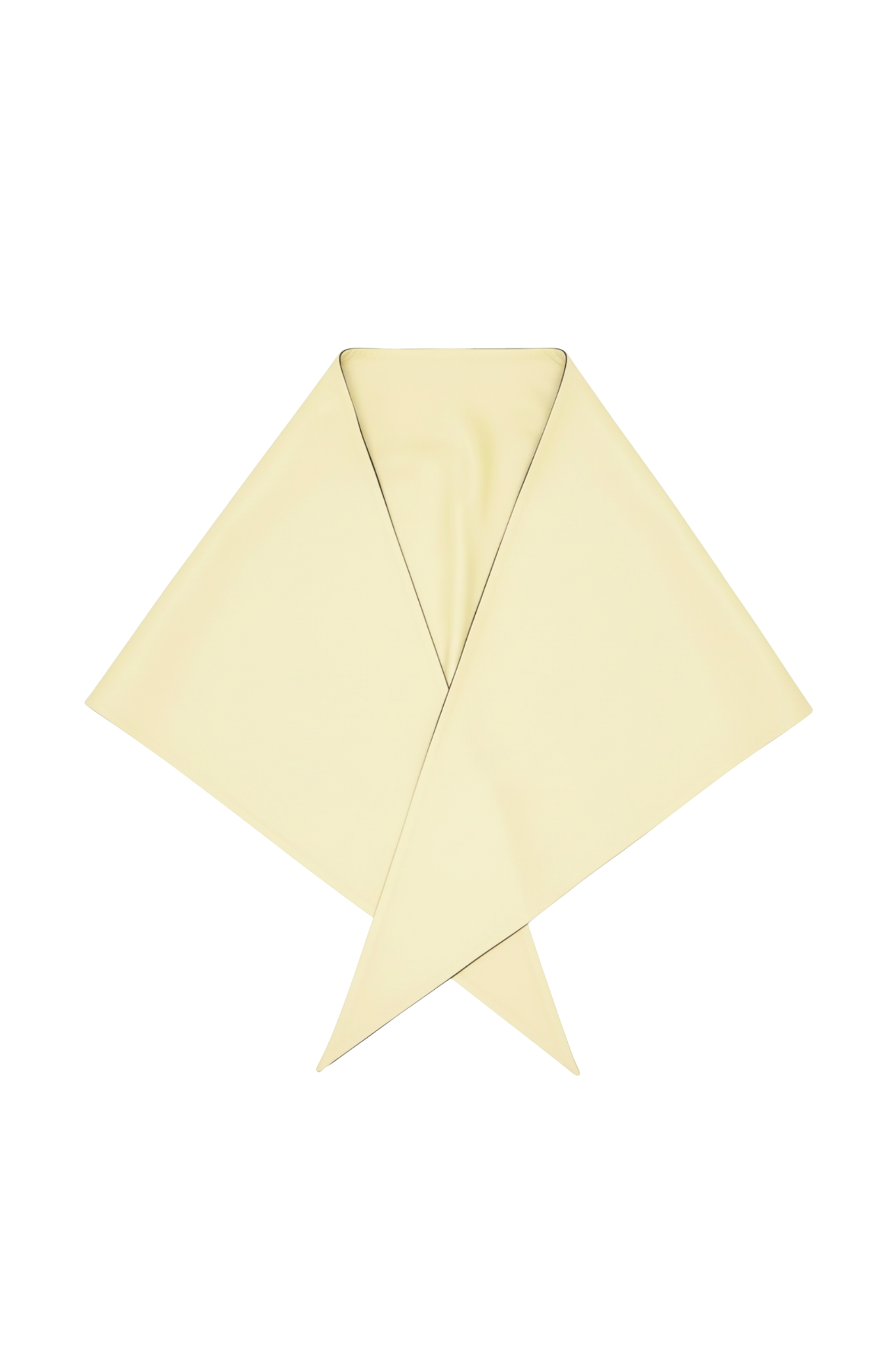 SYDNEY LEATHER HEADSCARF YELLOW