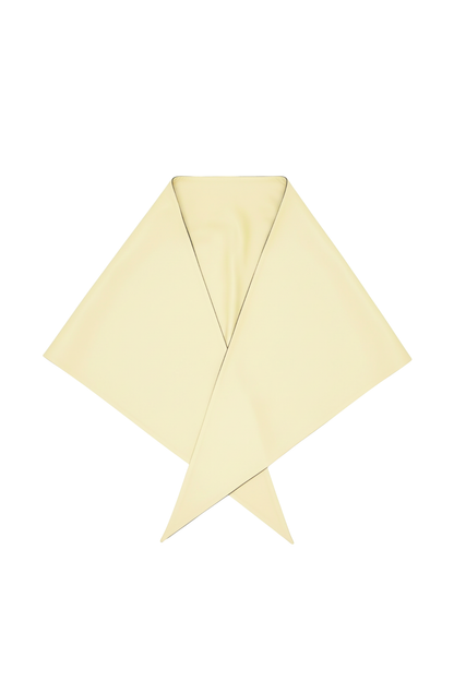 SYDNEY LEATHER HEADSCARF YELLOW