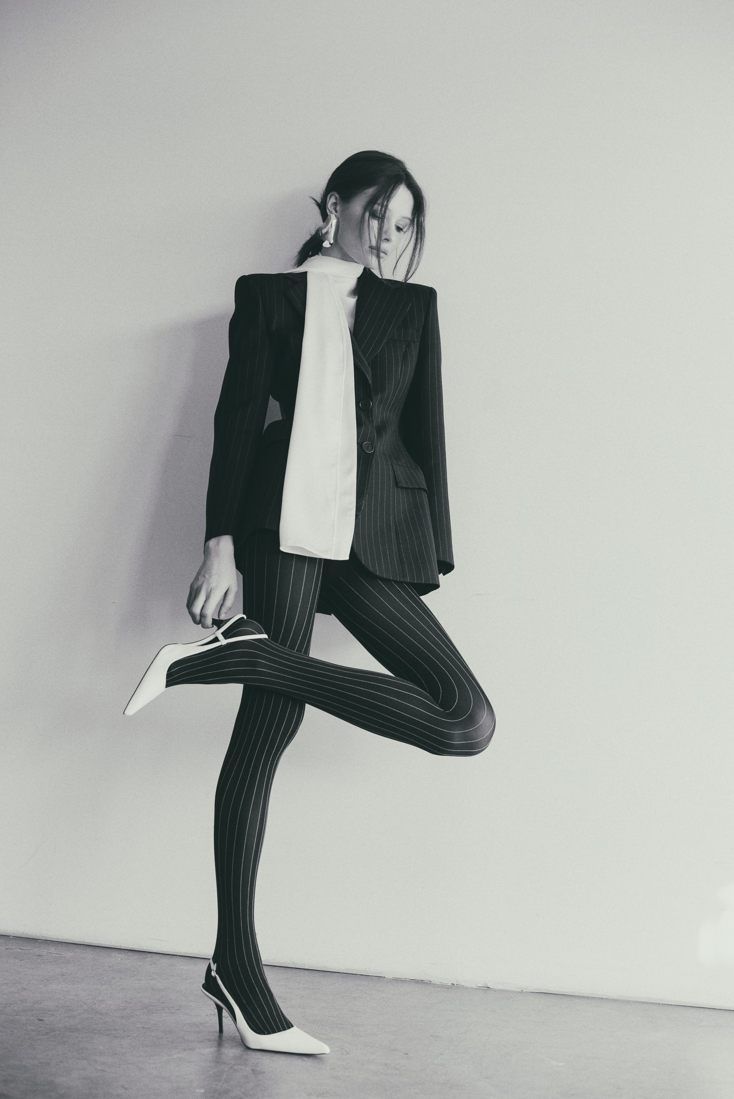 ROCKY PINSTRIPE BLAZER SAMPLE SALE