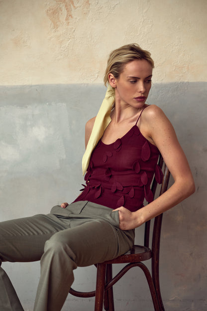 IVY TOP RED