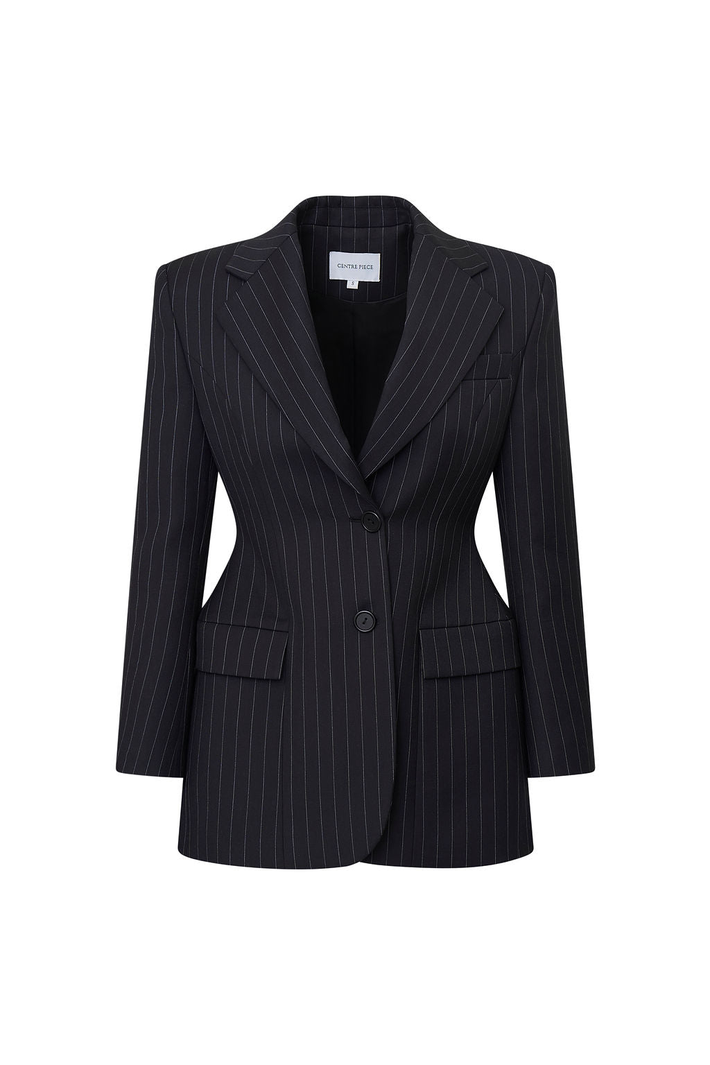 ROCKY PINSTRIPE BLAZER