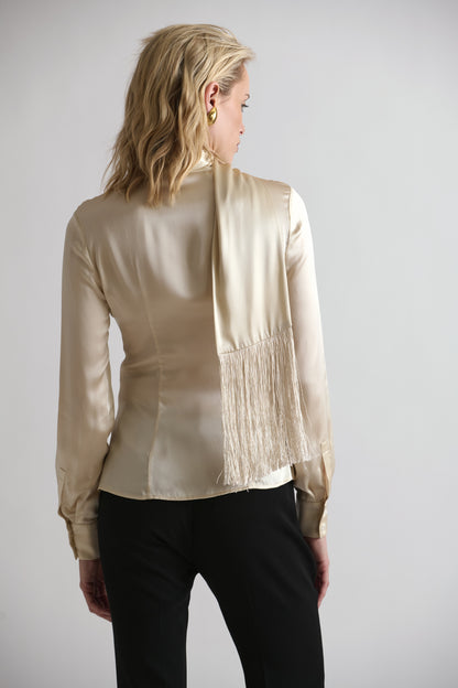 MERCER SCARF TOP ECRU