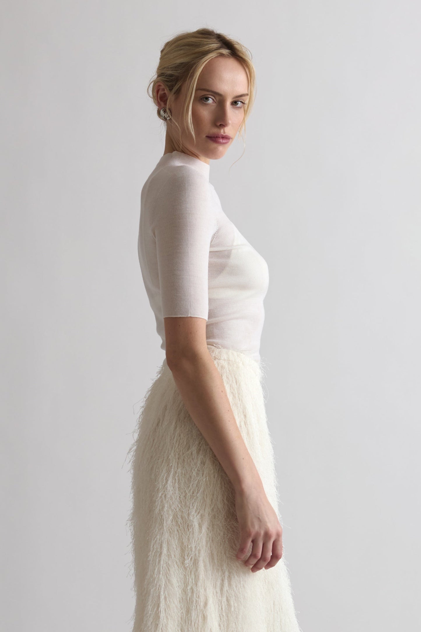 VEIL TOP WHITE