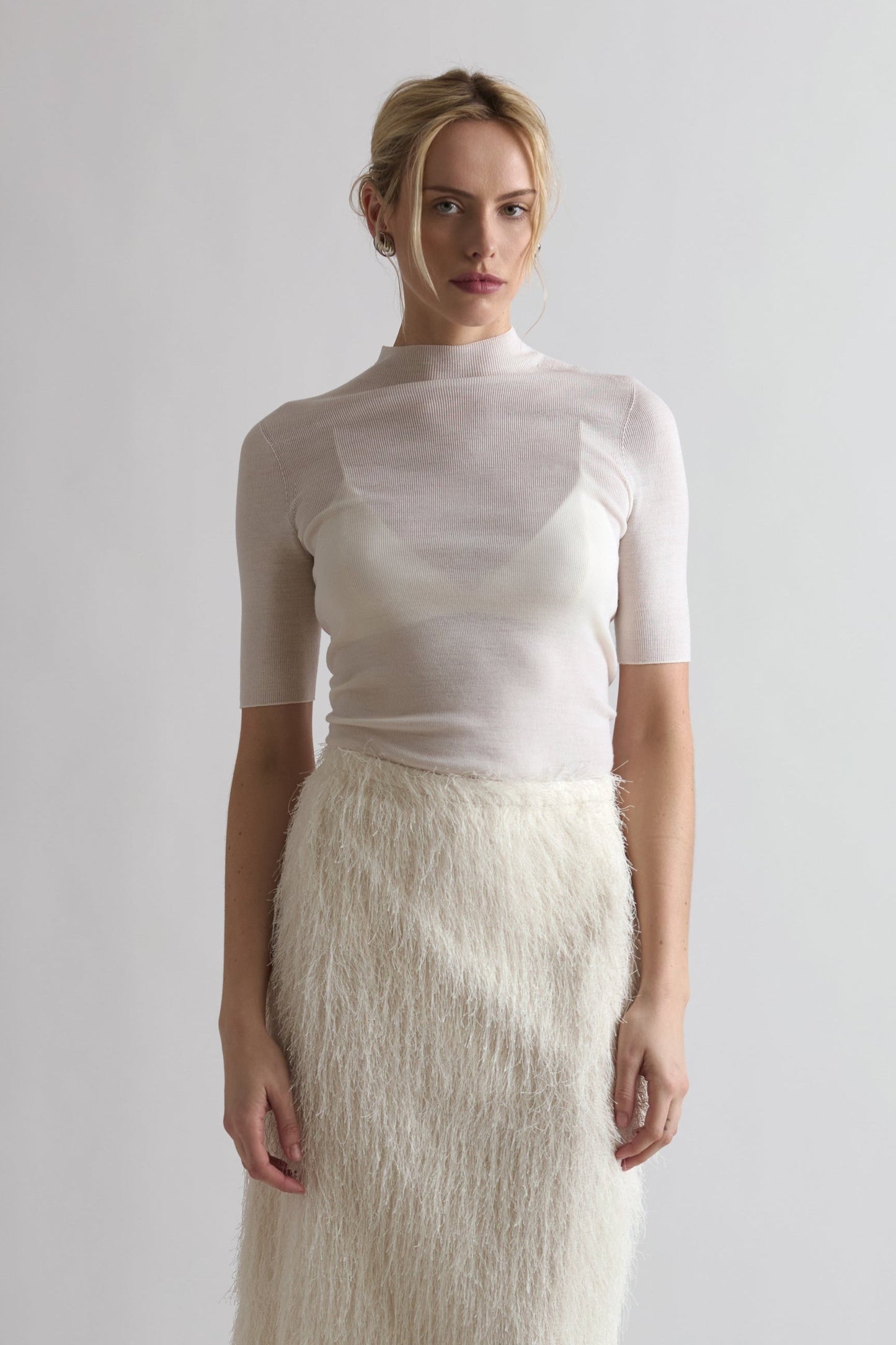 VEIL TOP WHITE